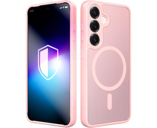 Samsung Galaxy S25 - 3mk Misty MagCase Pink (5903108760317) Neoriģinālie Maciņi