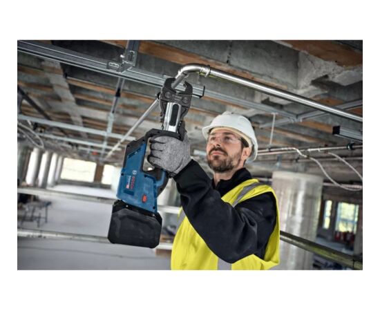 Bosch Powertools cordless pressing tool GPT 18V-19 Professional solo, 18Volt, Kit SV (blue, without battery and charger, 3 pressing jaws Compact SV, in L-BOXX) Новинки Для дома и сада 