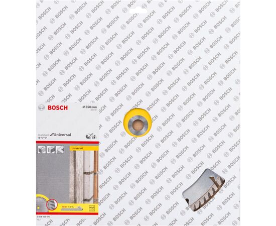 Bosch diamond cutting disc Standard for Universal, 350mm (bore 20mm) Jaunumi -Dārzam