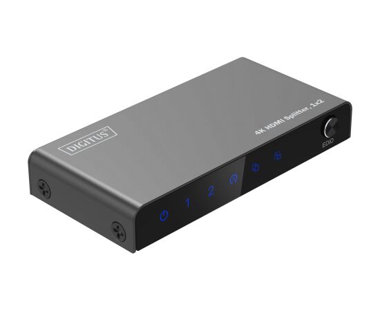 Digitus 4K HDMI Splitter, 1x2 DS-55336 Black Новинки Компьютерная техника