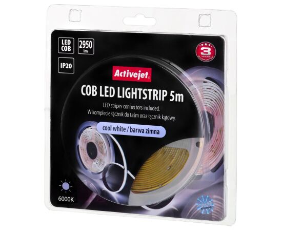 Activejet AJE-COB 5m zim strip light Universal strip light Indoor Декоративное освещение 