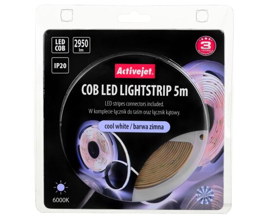 Activejet AJE-COB 5m zim strip light Universal strip light Indoor Декоративное освещение 