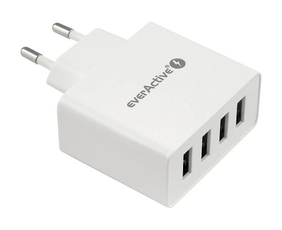 Charger 4 x USB 5A white Зарядные устройства