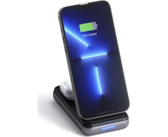 SATECHI Duo Wireless Charger Power Stand Jaunumi - Datori