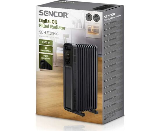 Oil radiator Sencor Gaisa sildītāji