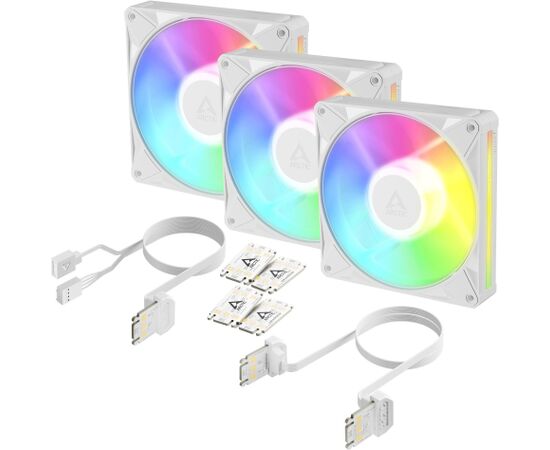 CASE FAN 140MM BIONIX P14 ARGB/3-PACK WHT ACFAN00342A ARCTIC Korpusu dzesēšana