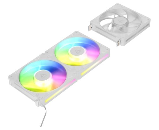 CASE FAN 140MM BIONIX P14 ARGB/3-PACK WHT ACFAN00342A ARCTIC Korpusu dzesēšana