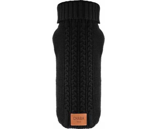Chaba CHABA SWETEREK Z GOLFEM  `XXL` 40cm       CZARNY Citas preces