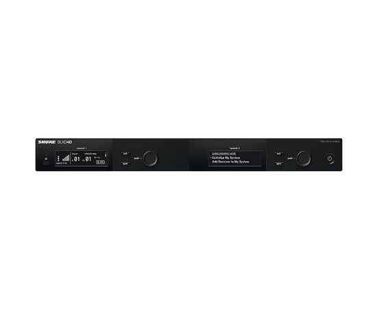 Shure SLXD4DE-G59 - wireless microphone receiver, 470 - 514 MHz Mikrofoni