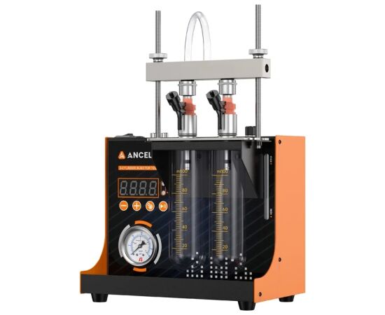 ANCEL JC200 Motorcycle Injector Cleaner Testeri un mērierīces
