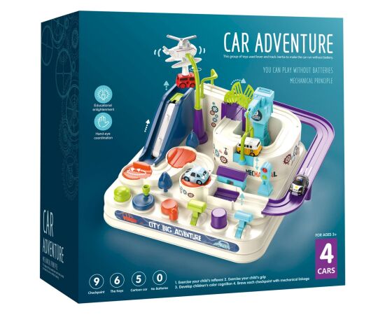 Extralink TOYS Игровой набор трек Машины и аксессуары