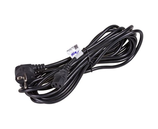 Akyga AK-PC-05 Black 5 m CEE7/7 IEC C13 Сетевые кабели, провода