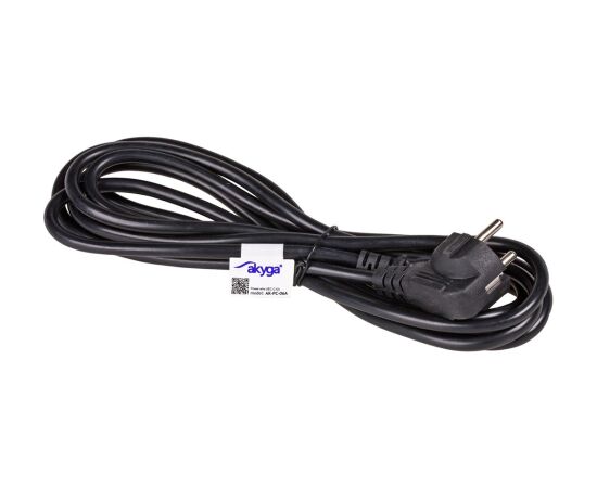 Akyga AK-PC-06A power cable Black 3 m CEE7/7 IEC C13 Сетевые кабели, провода