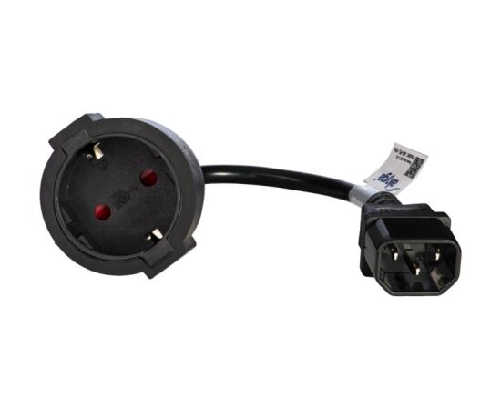 Akyga AK-PC-10A power cable Black 0.15 m CEE7/4 Сетевые кабели, провода