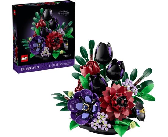 LEGO BOTANICALS 11513 Dark Flower Arrangement Другие товары, LEGO