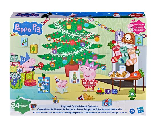 Unknown PEPPA PIG Lielās ģimenes adventes kalendārs Adventes kalendāri