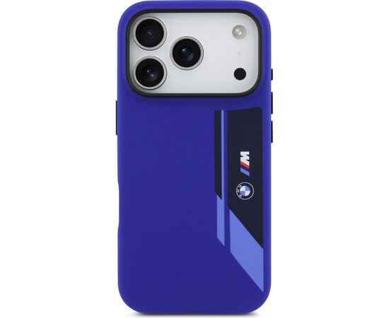 BMW M Silicon Vertical Logo MagSafe Case Aizsargapvalks priekš Apple iPhone 17 Pro Neoriģinālie Maciņi