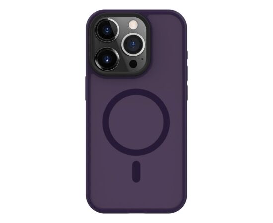 Connect Apple  iPhone 14 Pro Max Hybrid Case With Magnetic PC+TPU Deep Purple Neoriģinālie Maciņi