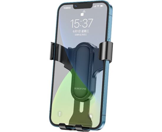 Car phone holder Borofone BH74 for using on ventilation grille, black Telefonu Turētāji Auto Velo Moto