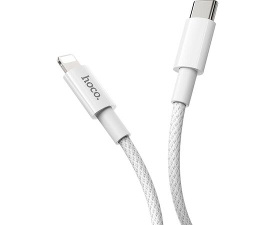 USB cable Hoco X56 PD Type-C to Lightning 1.0m white Data USB kabeļi