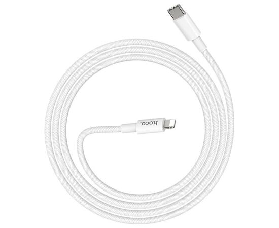 USB cable Hoco X56 PD Type-C to Lightning 1.0m white Data USB kabeļi