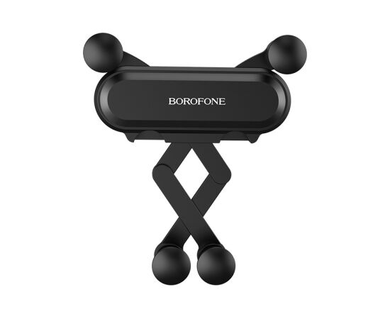 Car phone holder Borofone BH19 for using on ventilation grille, black Telefonu Turētāji Auto Velo Moto