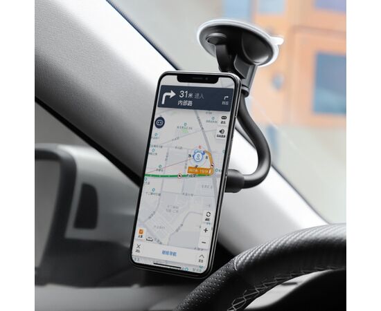 Car phone holder Borofone BH18, flexible stalk, magnetic Telefonu Turētāji Auto Velo Moto