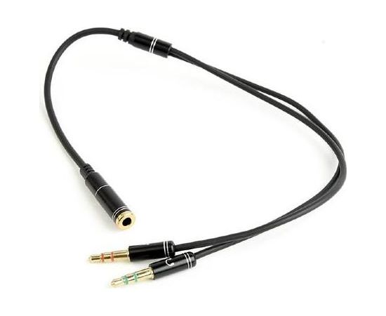 CABLE AUDIO 3.5MM SOCKET TO/2X3.5MM PLUG CCA-418M GEMBIRD