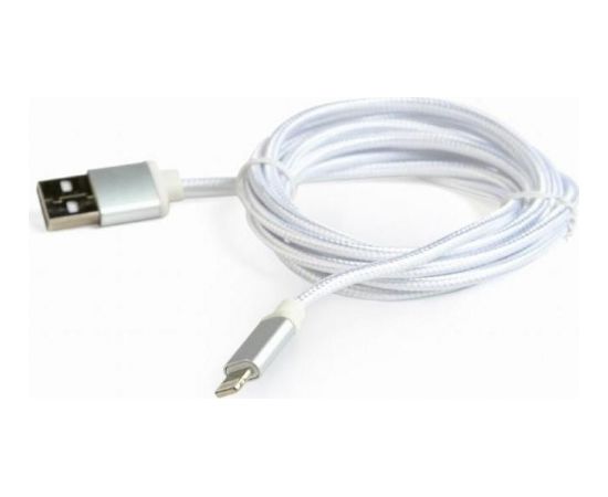 CABLE LIGHTNING TO USB2 1.8M/CCB-MUSB2B-AMLM-6-S GEMBIRD