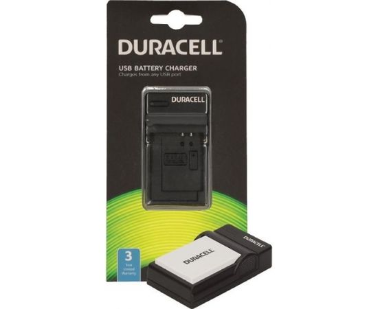 Duracell Analogs Canon LC-E8E Foto kameras EOS 550D 600D 700D Plāns USB Lādētājs priekš LP-E8 Akumulatora