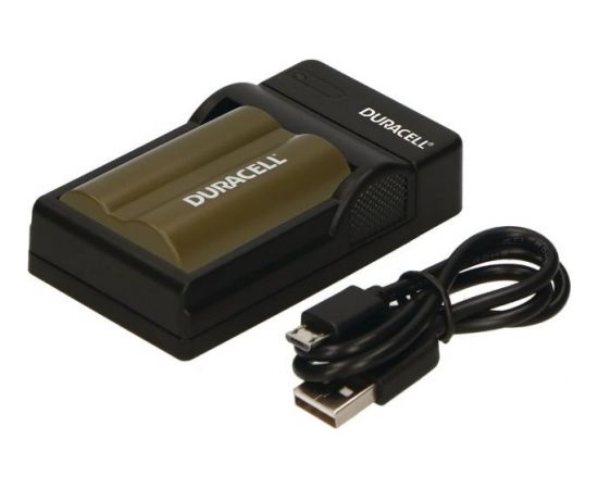 Duracell Аналог Canon CB-5L Плоское USB Зарядное устройство для EOS 40D 50D 300D аккумуляторов BP-511 / BP-512