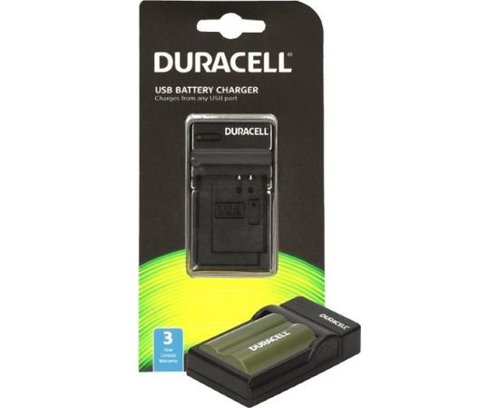 Duracell Аналог Canon CB-5L Плоское USB Зарядное устройство для EOS 40D 50D 300D аккумуляторов BP-511 / BP-512
