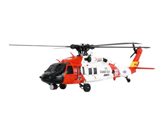 Amewi UH60 Black Hawk береговой охранный вертолет 6G/3D RTF Радиоуправляемые Игрушки