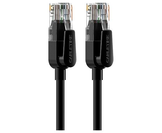 Cabletime Патч-корд Cat6 UTP, 2m, чёрный Сетевые кабели