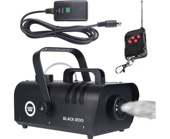 LIGHT4ME BLACK 1200 dūmu mašīna Diskotēku un ballīšu apgaismojums