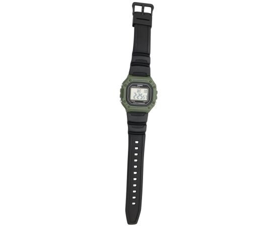 CASIO W-218H-3AVDF Timeless Collection pulkstenis, green Rokas pulksteņi 