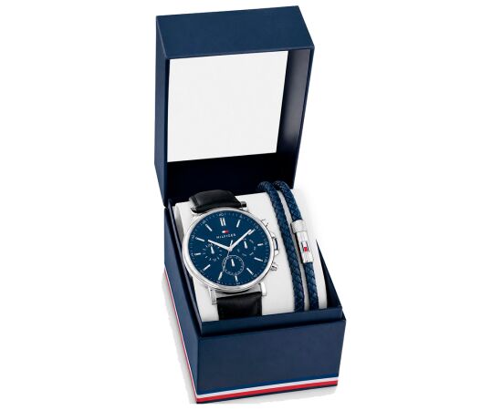 Pulkstenis TOMMY HILFIGER vīriešu 2770161 (44MM) Rokas pulksteņi 