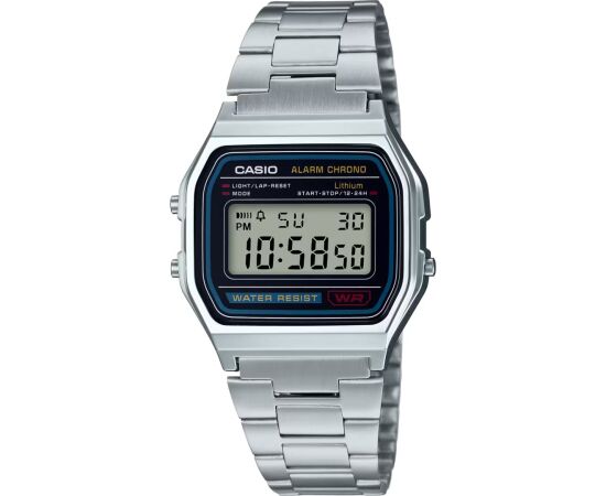Pulkstenis CASIO UNISEX A-158WA-1DF (37,5MM) Rokas pulksteņi 