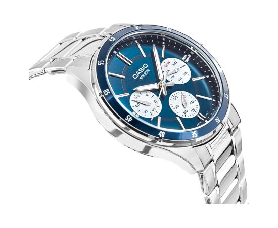 Vīriešu pulkstenis Casio MTP-1374D-2A3 (zd063h) + kastīte Rokas pulksteņi 