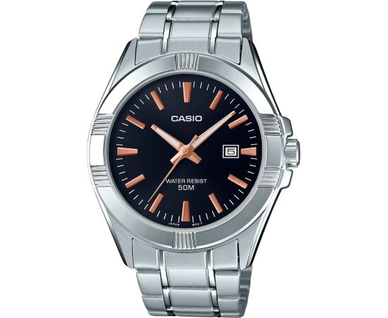 Pulkstenis CASIO vīriešu MTP-1308D-1A2 (48,9MM) Rokas pulksteņi 