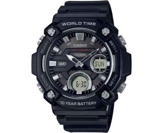 Pulkstenis CASIO Vīriešu AEQ-120W-1A (53,3MM) Rokas pulksteņi 
