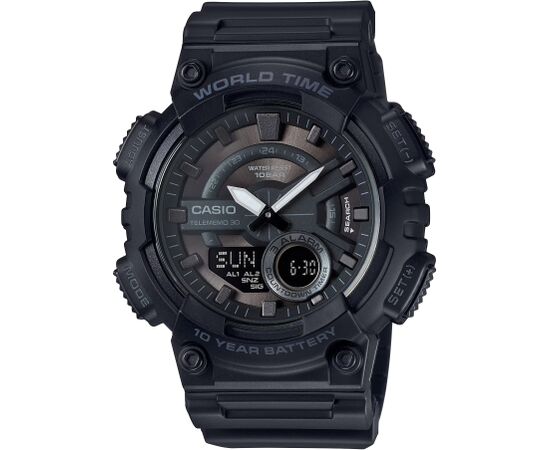 Pulkstenis CASIO vīriešu AEQ-110W-1B (52,2MM) Rokas pulksteņi 