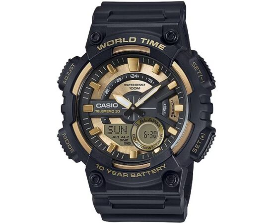 Pulkstenis CASIO vīriešu AEQ110BW9AVDF (52,2MM) Rokas pulksteņi 