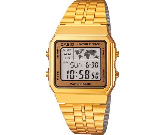 Zegarek Casio zegarek CASIO UNISEX A-500WGA9 (34MM) NoSize Rokas pulksteņi 