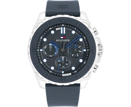 Pulkstenis TOMMY HILFIGER vīriešu 1710687 (48MM) Rokas pulksteņi 