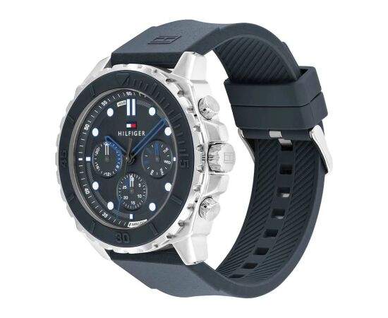 Pulkstenis TOMMY HILFIGER vīriešu 1710687 (48MM) Rokas pulksteņi 