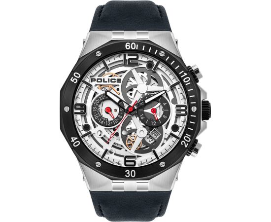 Pulkstenis POLICE MAN PL16065JSTB04 (46MM) Rokas pulksteņi 