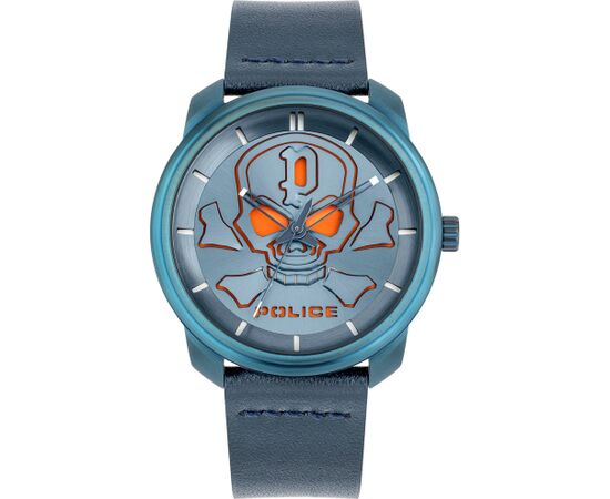 Pulkstenis POLICE MAN PL15714JSBL03 (44MM) Rokas pulksteņi 