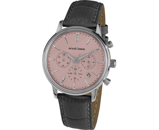 Pulkstenis JACQUES LEMANS vīriešu 1-209F (39MM) Rokas pulksteņi 