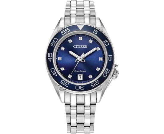 Pulkstenis CITIZEN sievietēm FE6160-57L (35,4MM) Rokas pulksteņi 